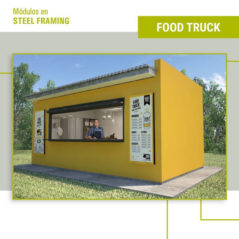 modulos steel frame food truck