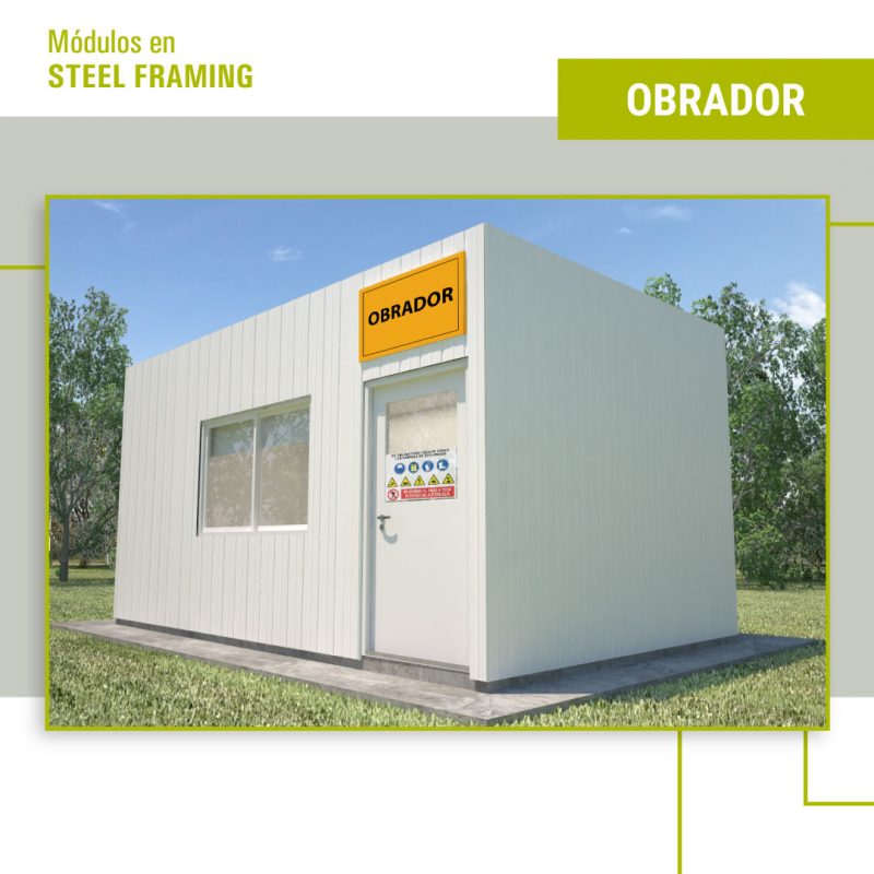 modulo steel frame obrador