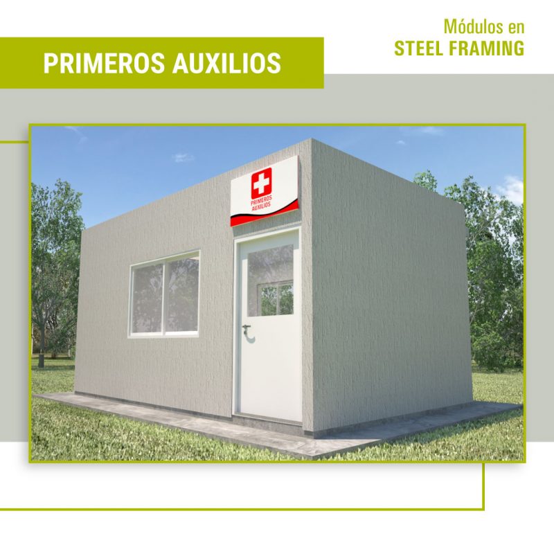 modulo steel frame primeros auxilios