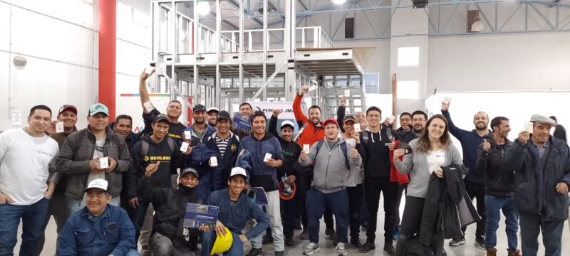 participantes curso steel frame