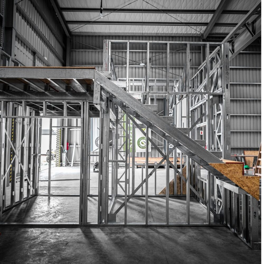 curso escaleras con steel frame