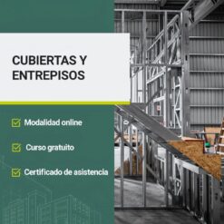 curso onlien CUBIERTAS. ENTREPISOS Y ESCALERAS EN STEEL FRAME