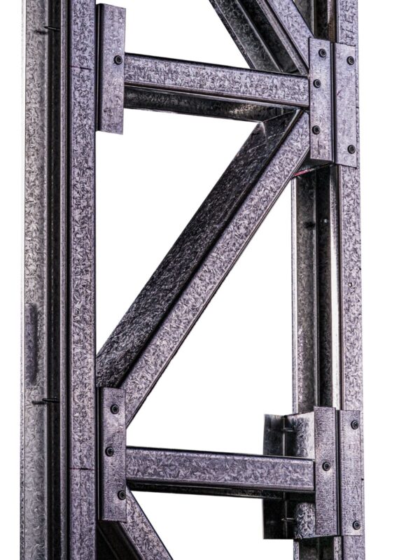 estructura reticulada para construccion en seco