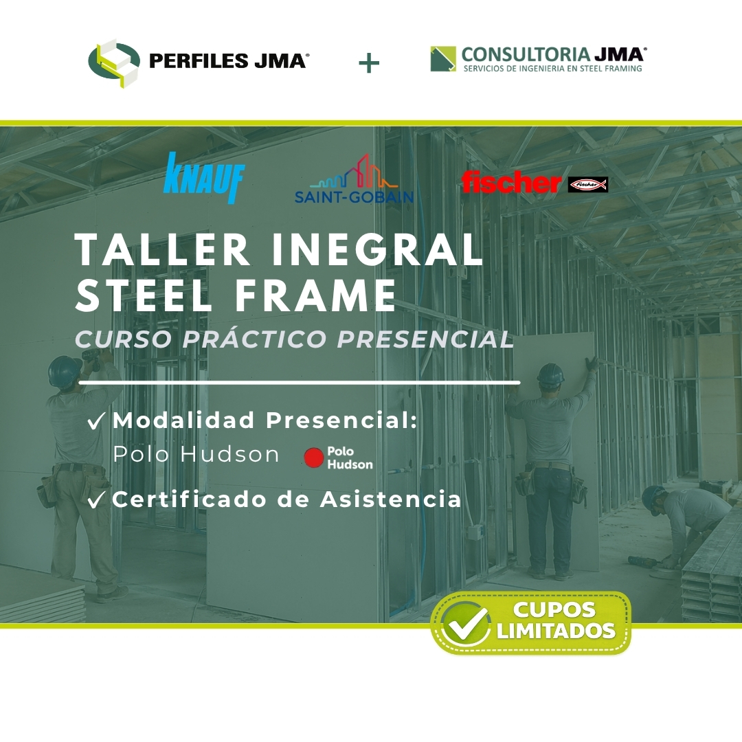 taller integral de steel frame