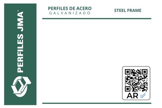 qr - marca de conformidad para steel frame